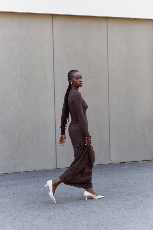 CHOCO MAXI DRESS
