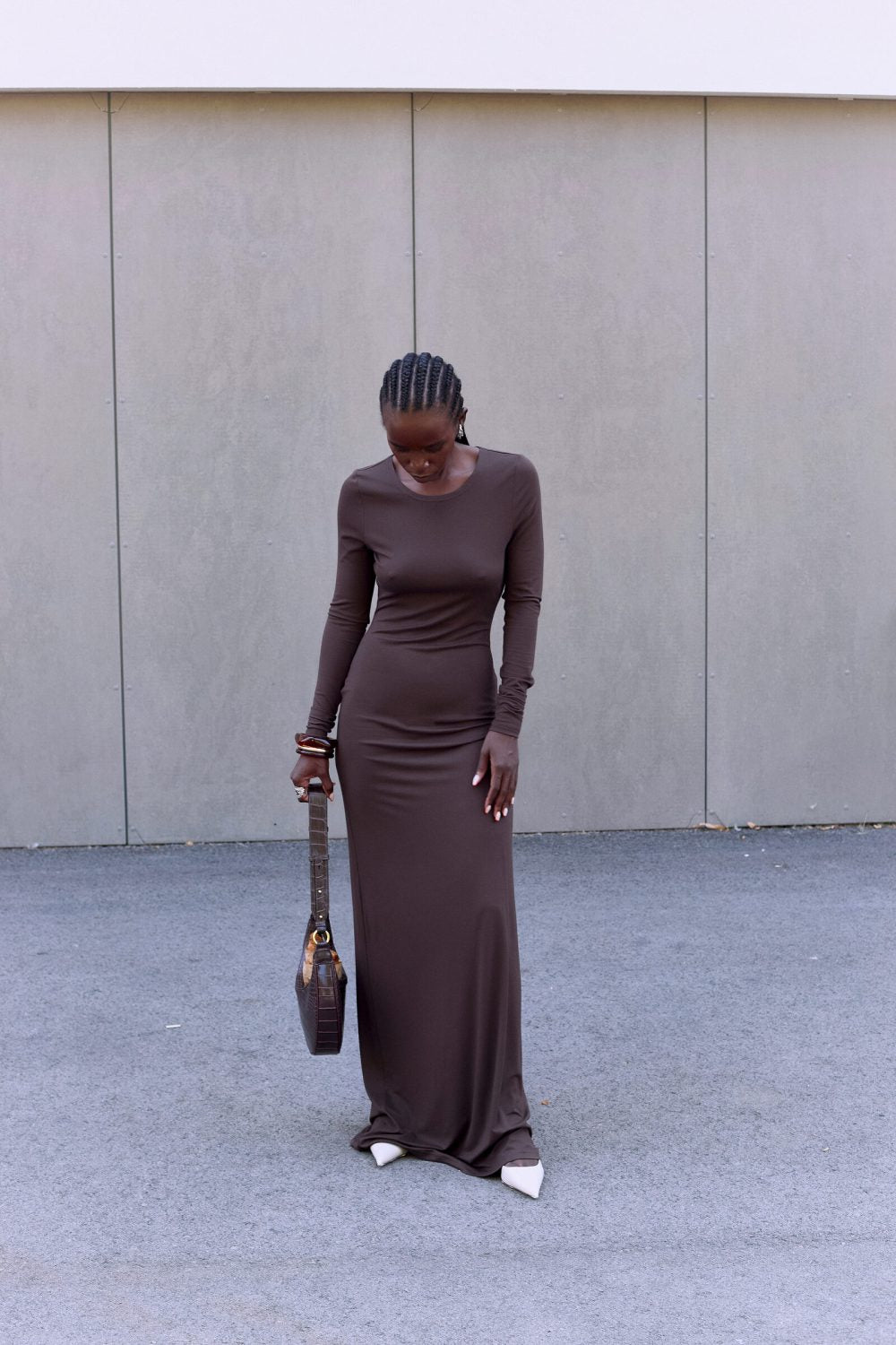 CHOCO MAXI DRESS