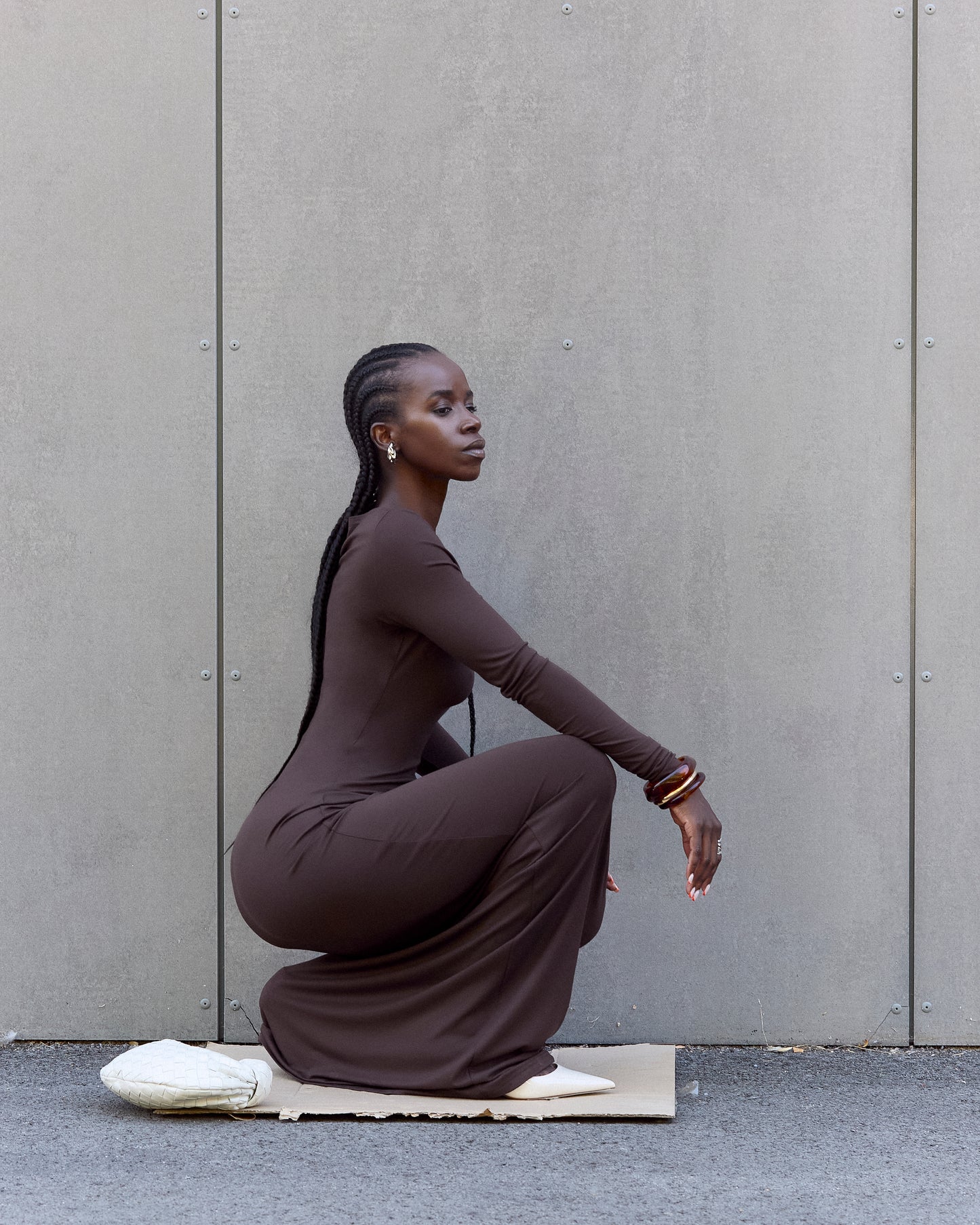 CHOCO MAXI DRESS