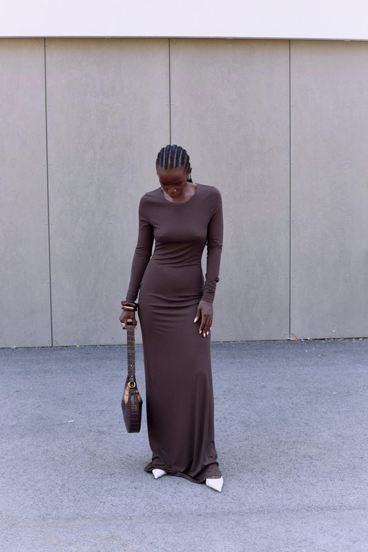 CHOCO MAXI DRESS