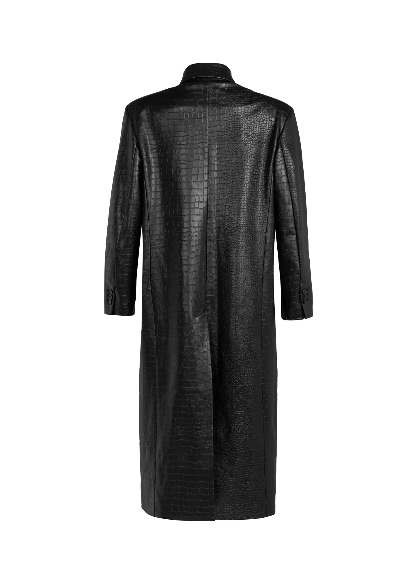 CROCO BLACK COAT